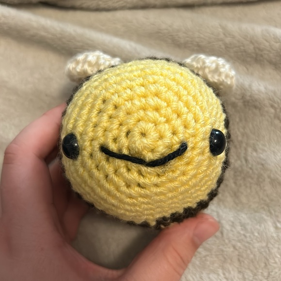 Cute Handmade Crochet Bumblebee - Picture 3 of 5